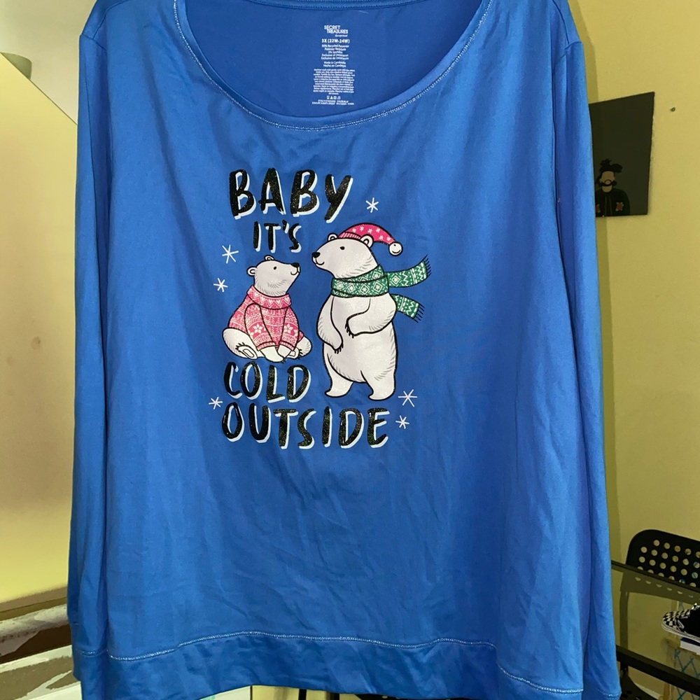 Blue long sleeve